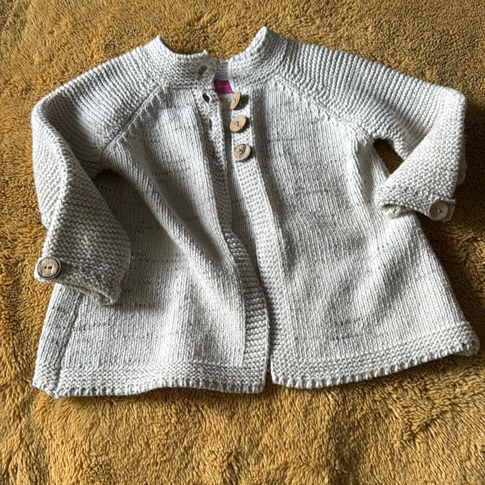 Toddler girls sweater 100%cotton 3T
